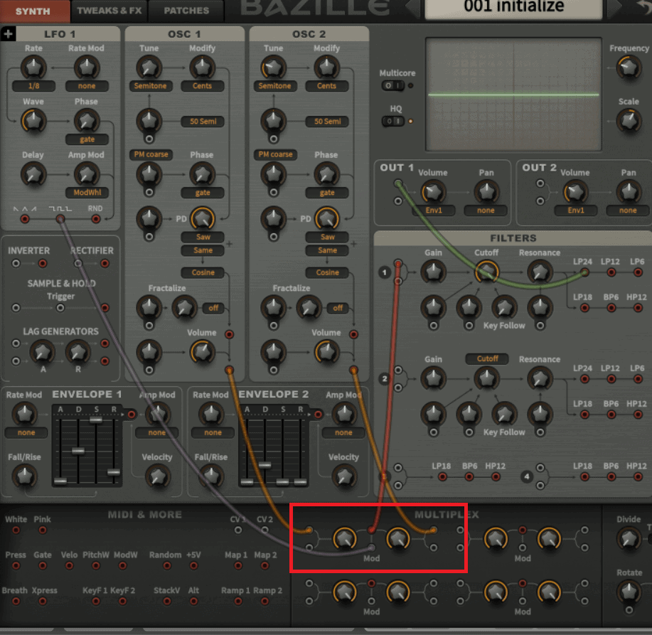 Bazille Multiplex - U-he Bazille Tutorial