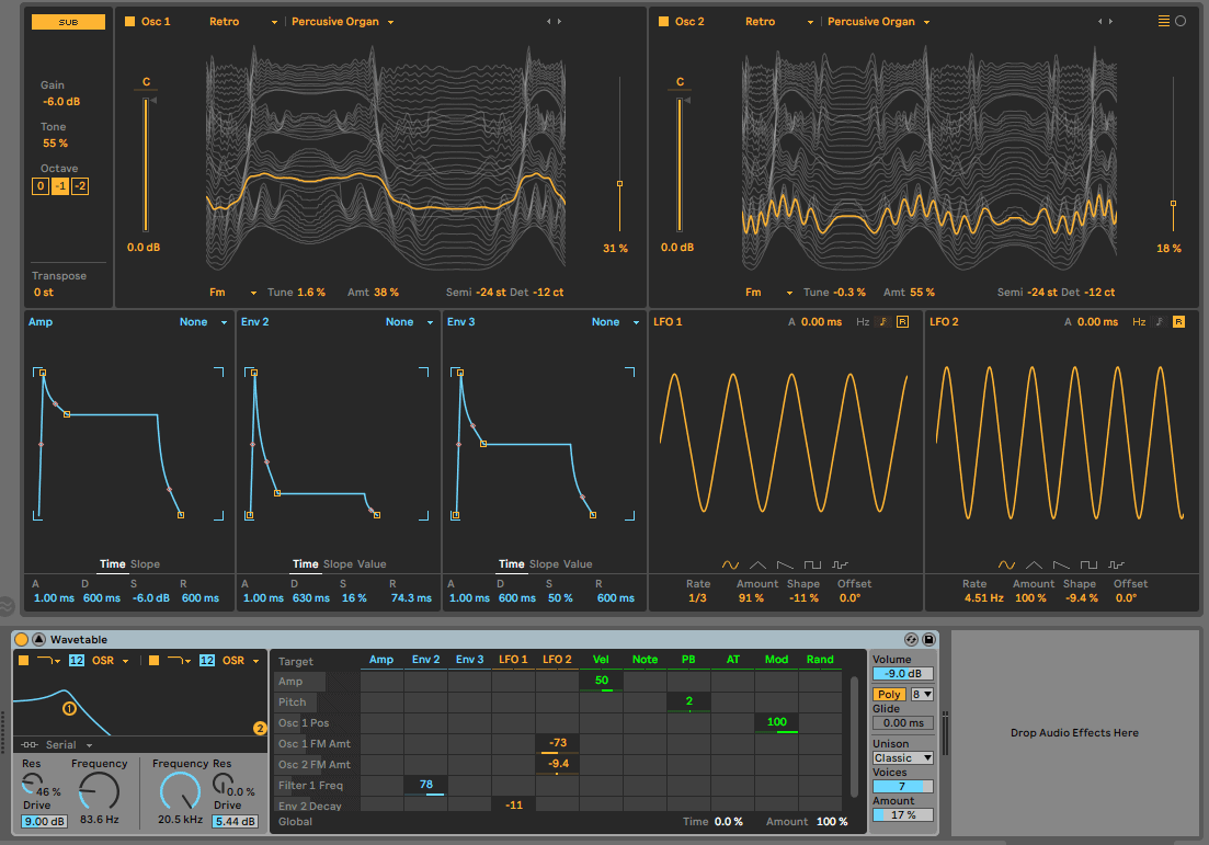 Ableton Wavetable Presets - Studio Brootle