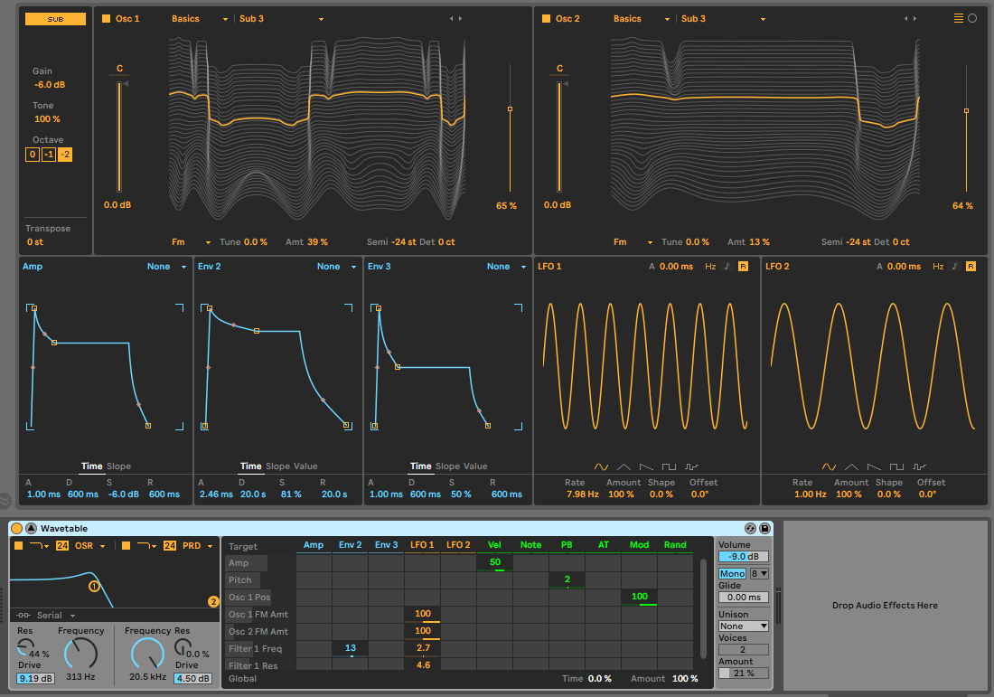 Ableton Wavetable Presets - Studio Brootle