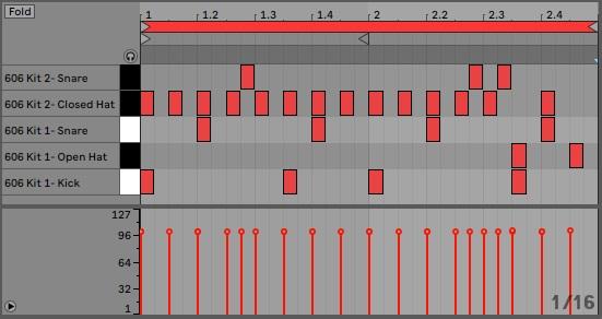 Drum And Bass Pattern 1
