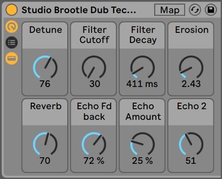 Studio Brootle Dub Techno Chord Rack MACROs