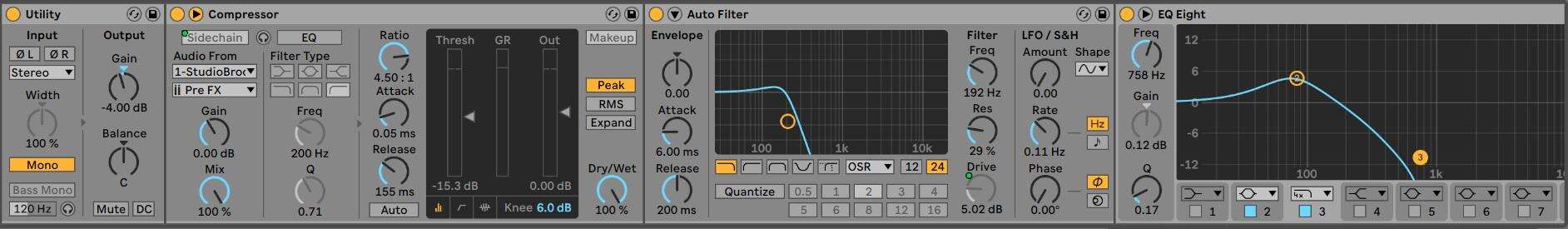 Techno Rumble Ableton Rack Techno Rumble Kick Ableton Rack mk2 - Studio Brootle