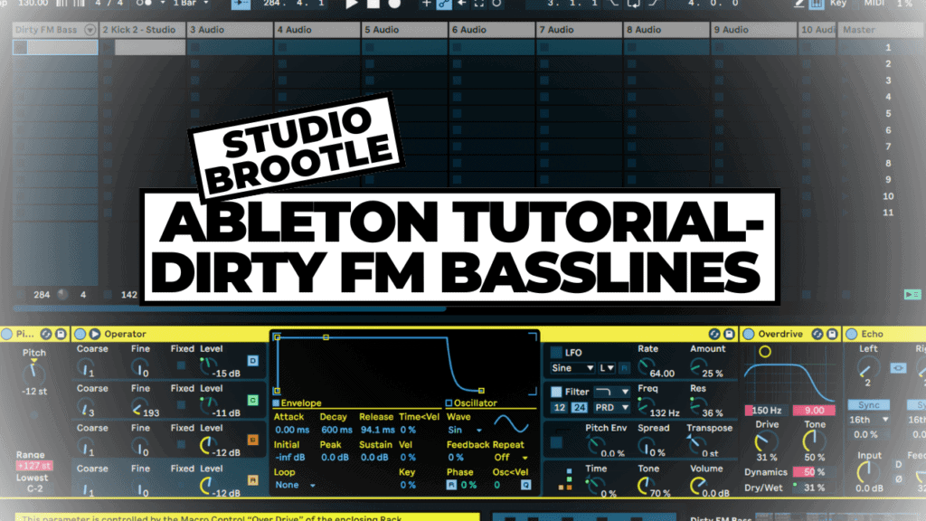 Ableton Tutorial Dirty FM Basslines