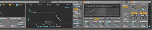 Ableton Wavetable Techno Stab - screenshot