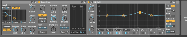Ableton Wavetable Techno Stab - screenshot