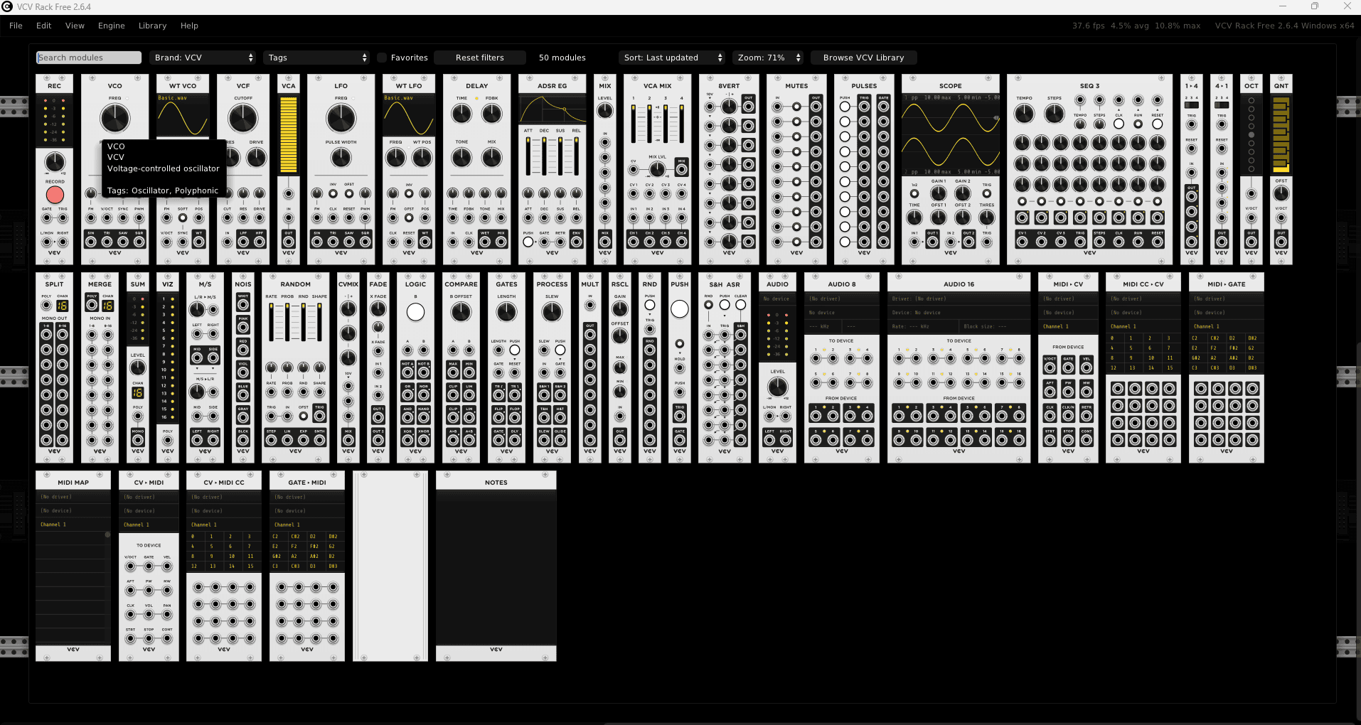 VCV Rack 2 Modules
