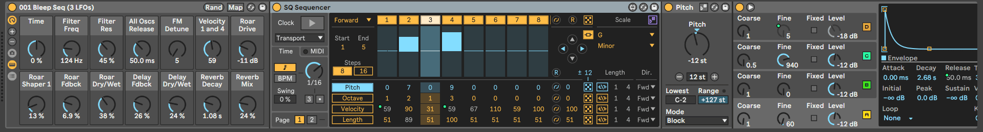 Movement In Techno Sequences - Studio Brootle