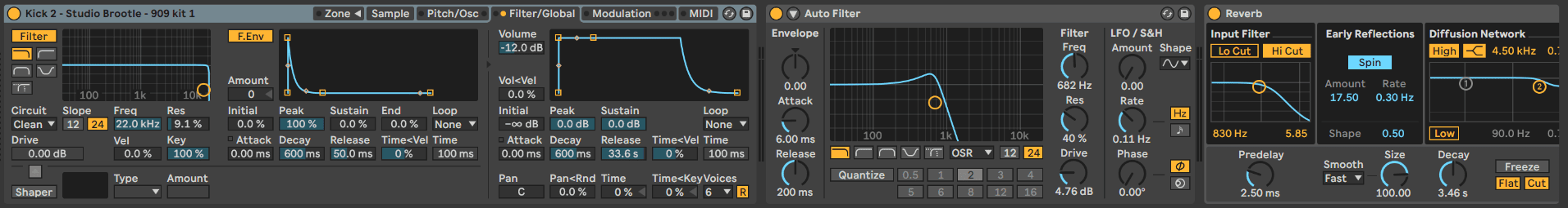 Making A Techno Rumble Kick In Ableton Live - step by step - Studio Brootle