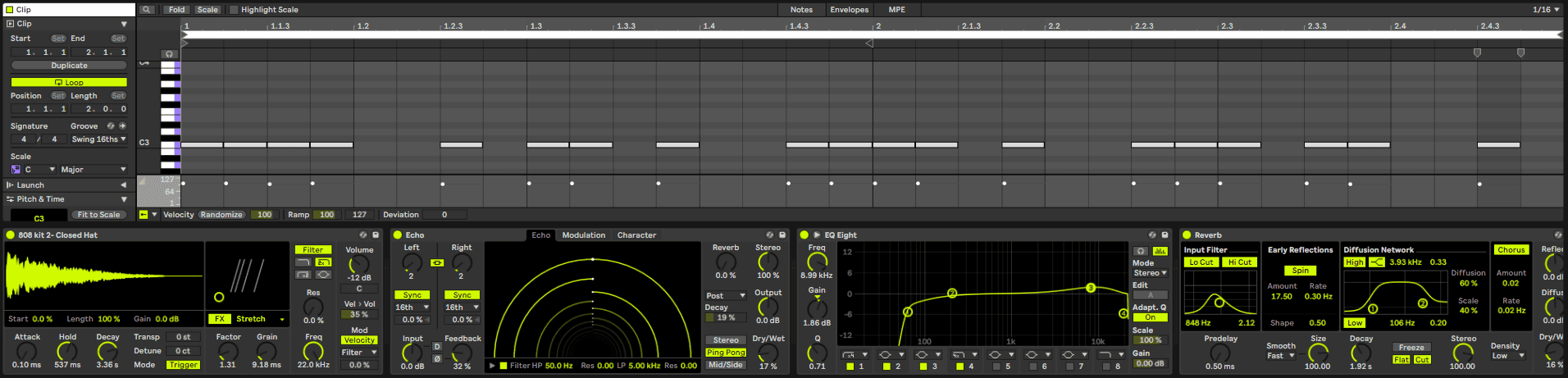 808 closed hats screenshot
