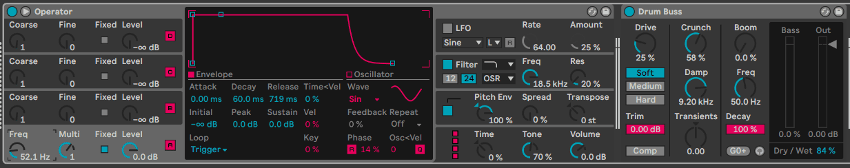 EBM kick in Ableton