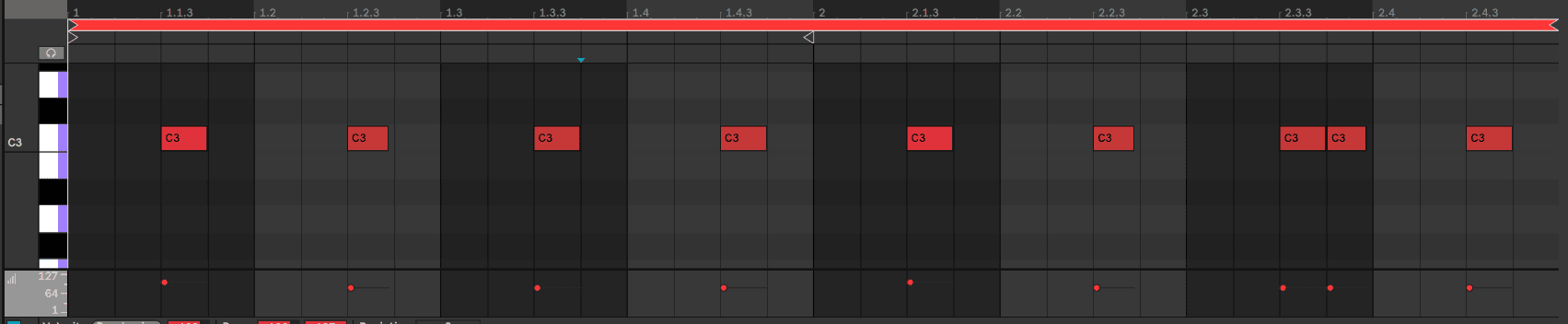 Open hat drum pattern