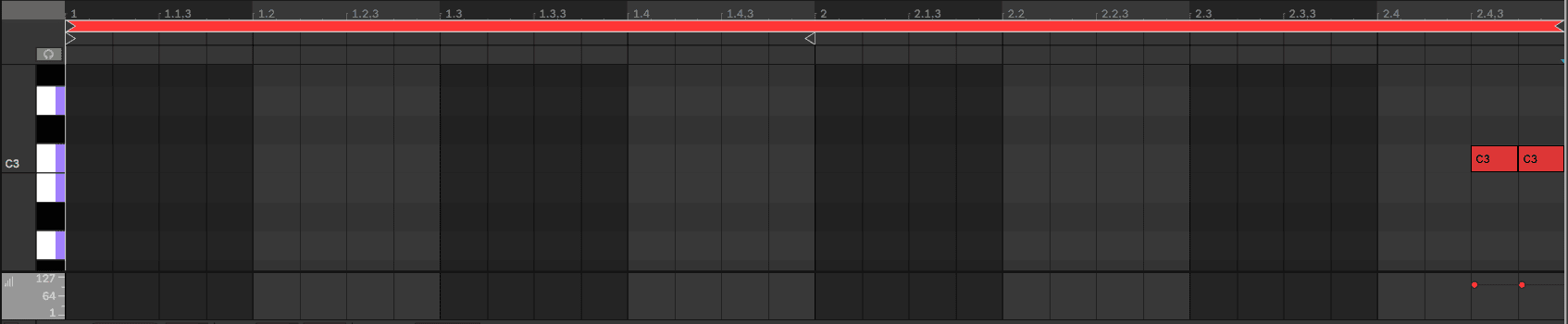 EBM snare drum pattern