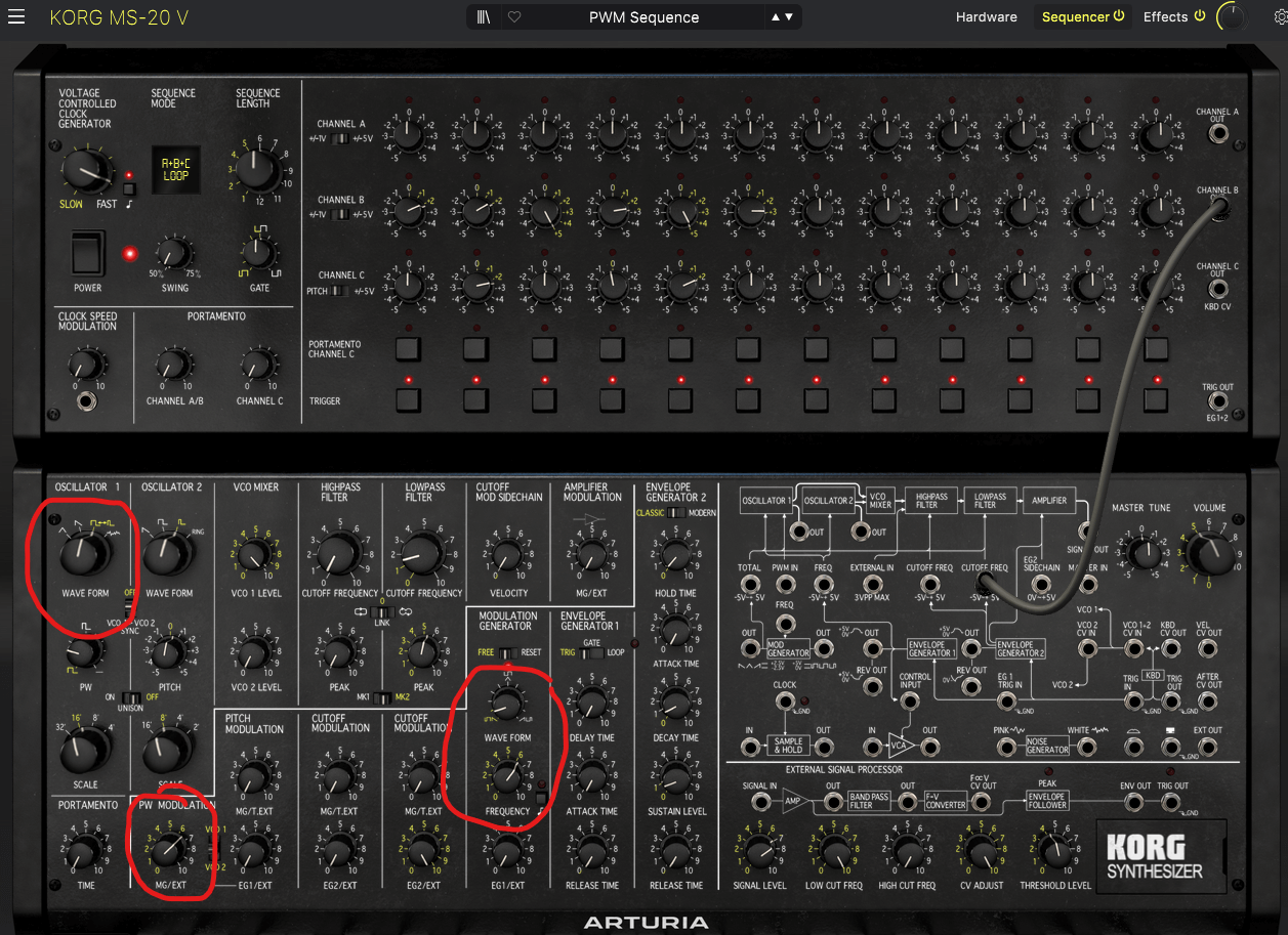 MS20 V PWM